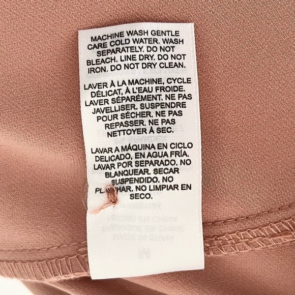 Dynamite Shawl Collar Wrap Dress Size M - Picture 14 of 15